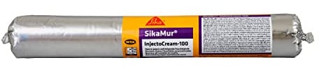 SIKA - Trattamento umidità di risalita - SikaMur InjectoCream-100 - 560ml | Blocca l’umidità di risalita nei muri - Applicazione rapida a iniezione - Soluzione semplice, pulita e duratura