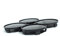Promo Link Lot de 4 cache-moyeux noirs - 60 mm (intérieur) / 55 mm (extérieur)
