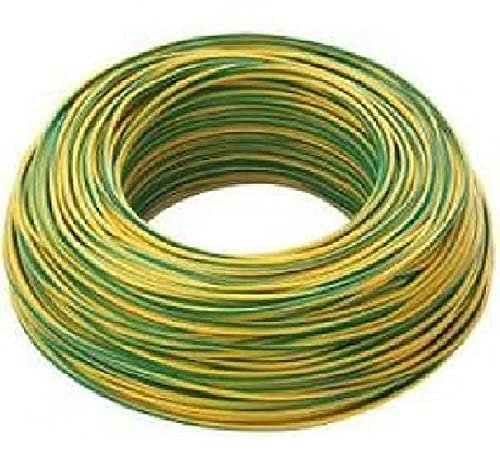 Cavo Icel FS17, Matassa Metri, Filo Elettrico Unipolare Isolante, Impianti Elettrici, Case, Imprese Edili (Giallo/Verde, 1 x 2,5 mm)