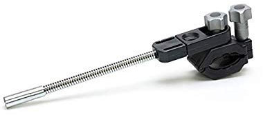 Sonnenschirmhalter mit langer Feder (26,5 cm) für Kinderwagen und Rollstühle | Universal und abnehmbar.