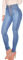 ECUPPER Womens Jeans High Waist Skinny Fit Stretch Jeans Denim Trousers with Pockets Light Blue L