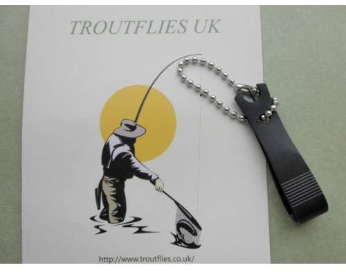 TroutfliesUK Angelschnurschere, Schnurknipser & Knotenpicker Werkzeug, Scherenschnur löst Knoten