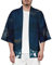 CIZEUR Kimono Japonais Homme Veste Vintage Chinese Style Casual Chemise Homme Manches 3/4 Taille Grande, 2XL Grue Immortelle