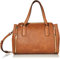 Calvin Klein Damen Bubble Lamb Novelty Organization Satchel Umhängetasche, Caramel