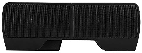Laptop Speakers,Clip-Screen Sound Bars,Mini Desktop Portable 2.0 Speakers,ABS Material,Durable,With A Clip,For Desktop PC Monitors,Laptops,Flat Screen TVs