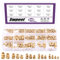 Swpeet,Set di 300 dadi zigrinati in ottone con inserto filettato in ottone, M2, M3, M4, M5, M6, filettatura femmina M6, saldati, kit di stampaggio ad iniezione perfetto per stampa 3D
