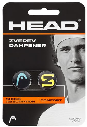 HEAD Unisex-Adult Zverev Dampener Tennisdämpfer, Blau/Gelb, One Size