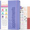 GoGirl Salon-Terminkalender – Reservierungsbuch für Schönheitssalons, Spas, Friseure, Ästhetiker – Appt Buchungsplaner, 18 x 25,5 cm (Lavendel)