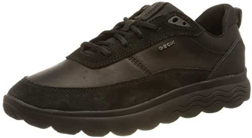 Geox U Spherica E, Sneaker Uomo, Nero, 46 EU