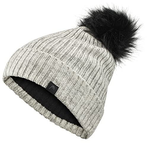 HEAD Damen Frost Beanie-Mütze, weiß, Einheitsgröße