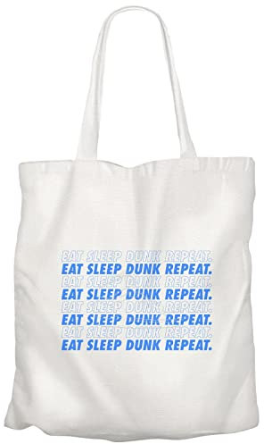 Fabulous Große Einkaufstasche Tragetasche Eat Sleep Dunk Repeat Sneakerhead Kollektion Schuhe Hobby Kicks