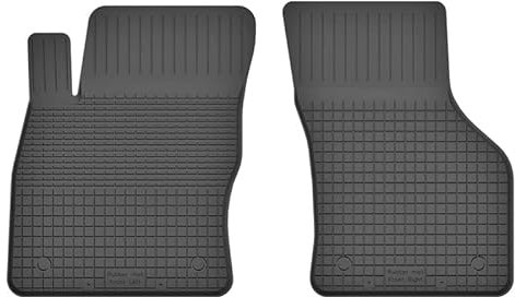 Gummimatten Automatten Gummifussmatten Gummi Fußmatten für Seat Arona ab Bj. 2017 VORNE Fahrer-und Beifahrermatte TXtx