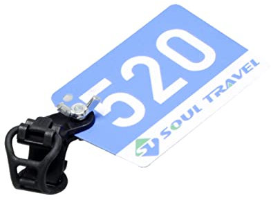 Toddmomy 2pièces Support De Lampe pour Vélo Support De Numéro De Course Extenseur De Guidon Noir Accessoire De Cyclisme Léger Et Facile à Assembler