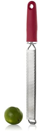 AdHoc GG23 Multi-Reibe GIANO fein | stabile messerscharfe Klinge aus Edelstahl mit einem ergonomischen Griff in Rot