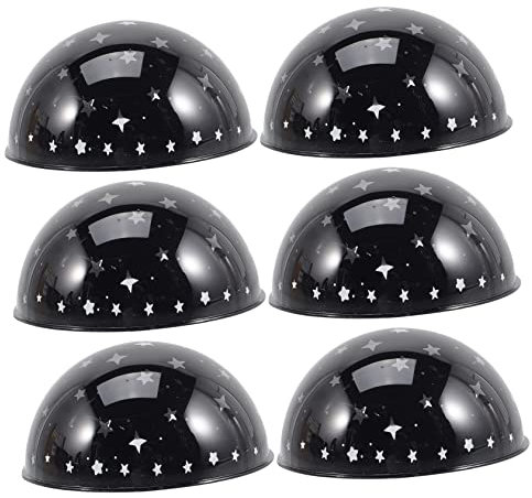 Homoyoyo 20stücke Teiliges Mini Sternenmuster Projektionslampenschirme Für Tischlampen Schlafzimmer Led Atmosphäre Lichtdekorationsabdeckung Passend Für Nachttischleuchten Garten Party