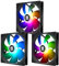 TR TL-C14C-S ventilateur de refroidisseur haute performance 1500 tr/min, ventilateur de refroidissement PWM à 4 broches avec roulement S-FDB, 3 packs ventilateur CPU (140 mm, argb)