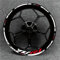 VQLDPX Motorrad-Felgenaufkleber Motorrad-Radaufkleber, Reflektierender Radaufkleber Für Yamaha YZFR1 YZF-R1 YZF R1, Radnabenaufkleber, Felgenaufkleber Felgenrandaufkleber(Farbe 3)