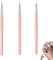 3 Pcs Nail Art Brushes Tools Kit, Reusable Fine Nail Art Tools With Pink Handle, For Diy Painting(7/9/11mm)