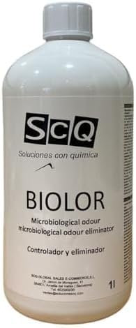 Eliminatore di Odori per Scarichi | Trattamento Biologico per Fogne, WC, Fosse Setticche | Neutralizzatore di Odori per Lavandini e Bagni | Rimuove Cattivi Odori da Tubi