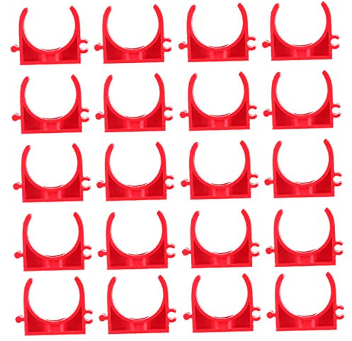 Mipcase Rohrkartengriff Schlauchschelle Rohr 3/4 Rohrschelle Edelstahlhalterung Klemmschellen Hochleistungs Rohrstützhalterungen U Klemme Rohrschellen Drahtschellen Halter Aufhänger