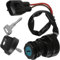 DUEYUU Interrupteur d'allumage de Moto Interrupteur à clé de pour Contact pour Moto pour Yamaha pour Raptor 700 YFM700R YFM 700R YFM7RSE, Dispositif d'allumage(2009-2021)