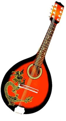 Mandolina Guitarra Instrumento Musical Arpa Octogonal Enseñanza Práctica Tocando Instrumento De Mandolina Para Adultos(3/4)