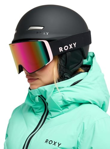 Roxy Angie - Casco para esquí y Snow - Mujer - Negro.