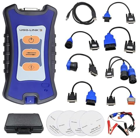 Sunseota NEXIQ USB-Link 3 Truck Diagnostic Tool Diesel Laptops for Nexiq USB Link 3 Wireless Edition with Repair Information & Diagnostic Software