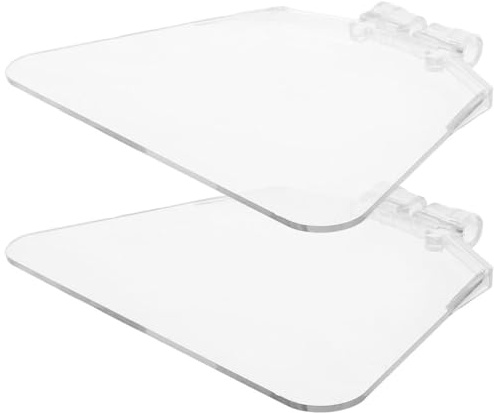 Ipetboom Bench Eye Protector Bench Guard Shield Plastic Safety Visor for Angle Grinder Accessories – Easy to Install Reliable Eyeshield Replacement 2Pcs