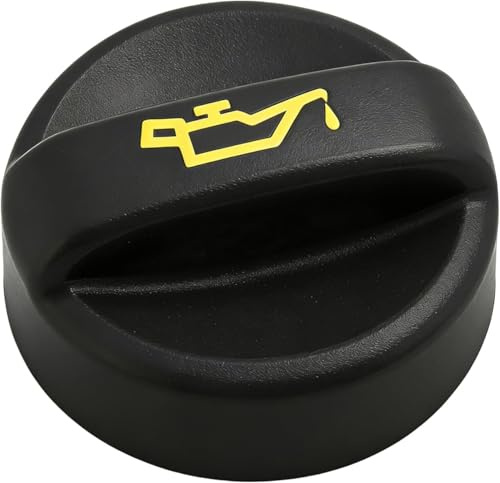 Leiwee Tappo Olio Motore in ABS, Sostituisce 9670015080 1180S5 9674157180, Tappo Coppa Olio Universale per Citroën Peugeot Opel DS, Resistente al Calore e Antiperdita (Nero)