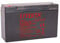 Effekta AGM Akku Batterie Typ BT 6-12 6V 12Ah Anschluß 6,3mm