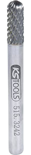 KS Tools 515.3242 HM Walzenrund-Frässtift Form C, 6mm