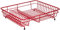 Delfinware 2011 RD Drainer, Metal, RED, 105 x 430 x 365 mm