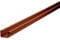 INEFA grondaia in plastica, canale di gronda scatolare 200cm 83mm, marrone accessori per grondaie, grondaia in PVC, montaggio facile, Made in Germany