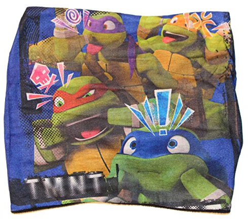 TMNT Teenage Mutant Ninja Turtles Schal Stirnband (Schwarz)