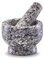 Zeller Mortier et pilon, Gris, 9 x 9 x 6.5 cm