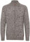 Blend BHDaniri Herren Strickjacke Cardigan Feinstrick mit Stehkragen Reißverschluss Rippbündchen Baumwollmischung Regular fit, Größe:M, Farbe:Pewter Mix (70817)