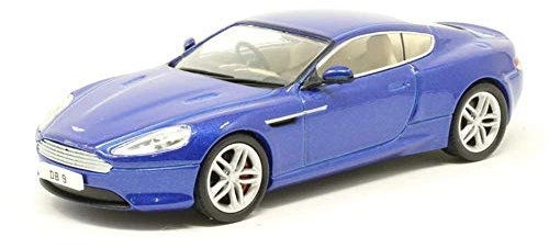 Oxford Diecast 43AMDB9003 Aston Martin DB9 Coupe Cobalt Blue