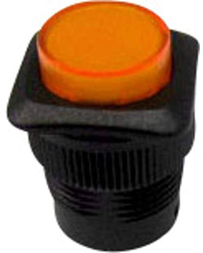 TRU Components TC-R13-508AL-05YL Drucktaster 250V/AC 1.5A 1 x Aus/(EIN) tastend yellow1 pc(s)