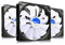 AABCOOLING Super Silent Fan 14 - Silent and Efficient 140mm Fan with 4 Anti-vibration Pads, 140mm Case Fan, 140mm Fan White, Cooling Fan, 12V - Value Pack 3 Pieces 8.6 dB(A), 47 CFM, 600 RPM
