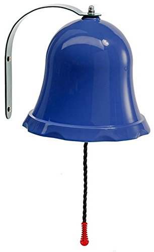 Schiffsglocke für Spielturm oder Spielhaus - Farbe blau