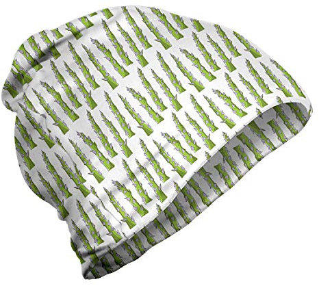 ABAKUHAUS Spargel Unisex Beanie, Artikel Greenery Veggie, Wandern im Freien, Coconut Apfelgrün