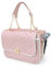 Haustier-Handtasche Hundetragetasche Schultertasche PU Leder Welpen Geldbörse Katze Tote Taschen Geeignet für kleine Hunde und Katzen Wandern Reisen (Rosa)