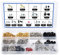 502PC Computer Motherboard Screws Kit, Motherboard Standoffs Screws for Universal HDD Hard Drive, SSD, PC Case, PC Fan, Power Supply, Graphics, CD-ROM, ATX Case, for DIY PC Installation & Repair