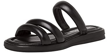 Tamaris Damen 1-1-27130-20 Flacher Slipper, Schwarz 1 27130 20 001, 41 EU