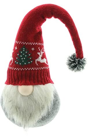 FRANK FLECHTWAREN Wichtel Christmas, Verschiedene Textilien, Kunstfell, Filz, Polyester Maße: Höhe 61 cm