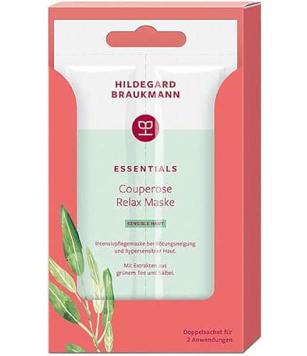HILDEGARD BRAUKMANN Essentials Couperose Relax Maske, 12x14 ml