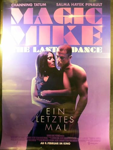 Magic Mike - The Last Dance - Teaser - Filmposter A1 84x60cm gerollt