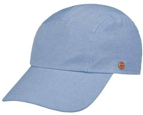Mayser Riccardo Gomera Cap mit UV-Schutz Basecap Baseballcap Sonnencap Damen/Herren - Made in The EU Schirm, Hinten geschlossen Sommer Frühling-Sommer - 57 cm blau