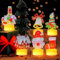 SPERMUOY LED Kerzen 6 Stück für Weihnachten - Flammenlose Teelichter, Weihnachtsdekorationen, Heimdekoration